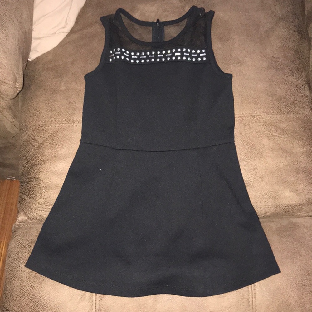 NWT children’s place black one piece “skort”